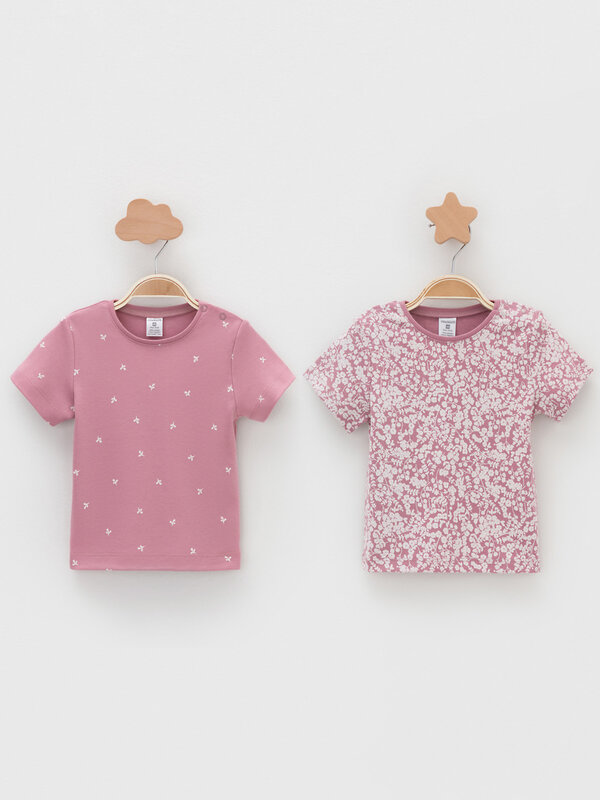 CROCKID Футболка 571568 К 301156-2уп розовый