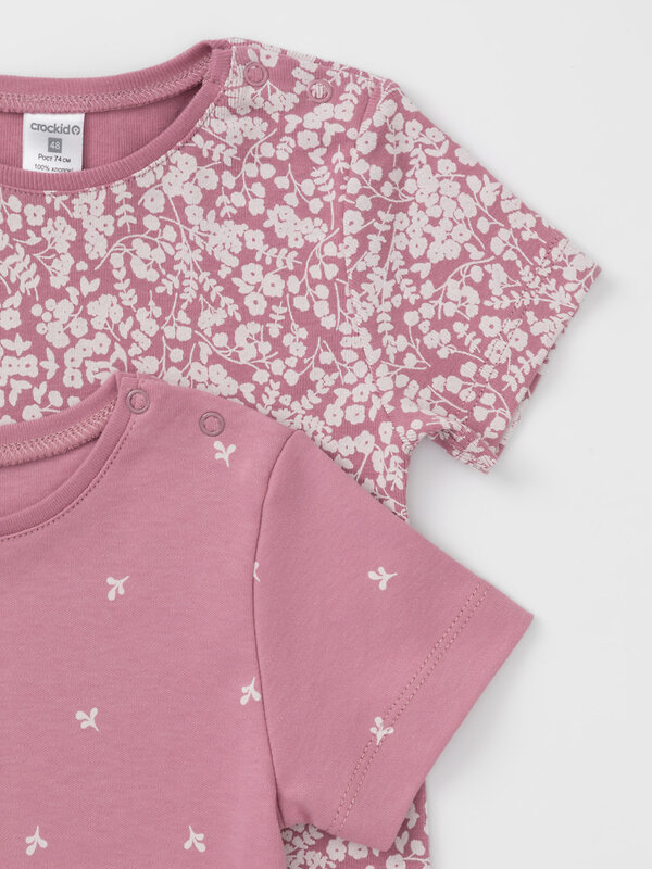 CROCKID Футболка 571568 К 301156-2уп розовый