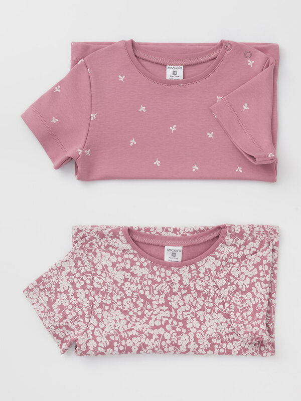 CROCKID Футболка 571568 К 301156-2уп розовый