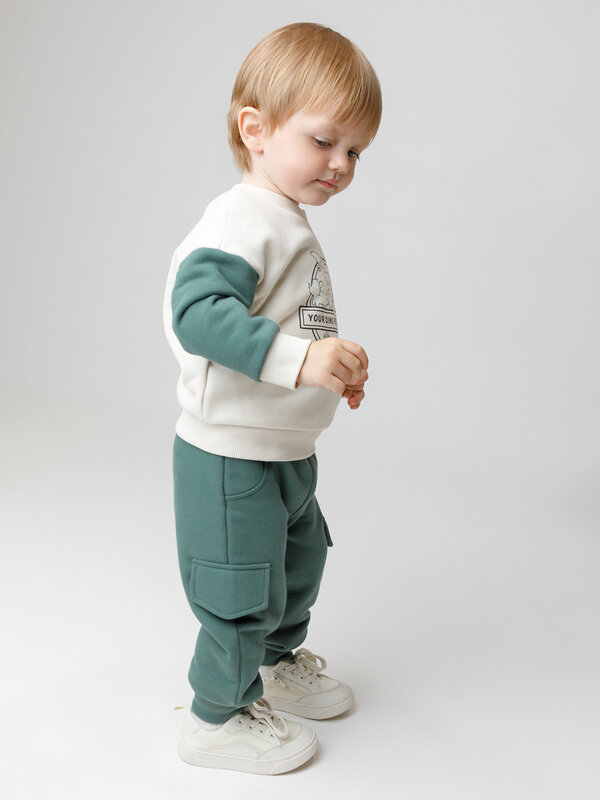 CROCKID Брюки 571570 КР 400853 зеленый