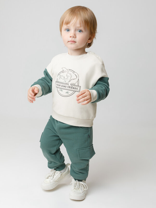 CROCKID Брюки 571570 КР 400853 зеленый