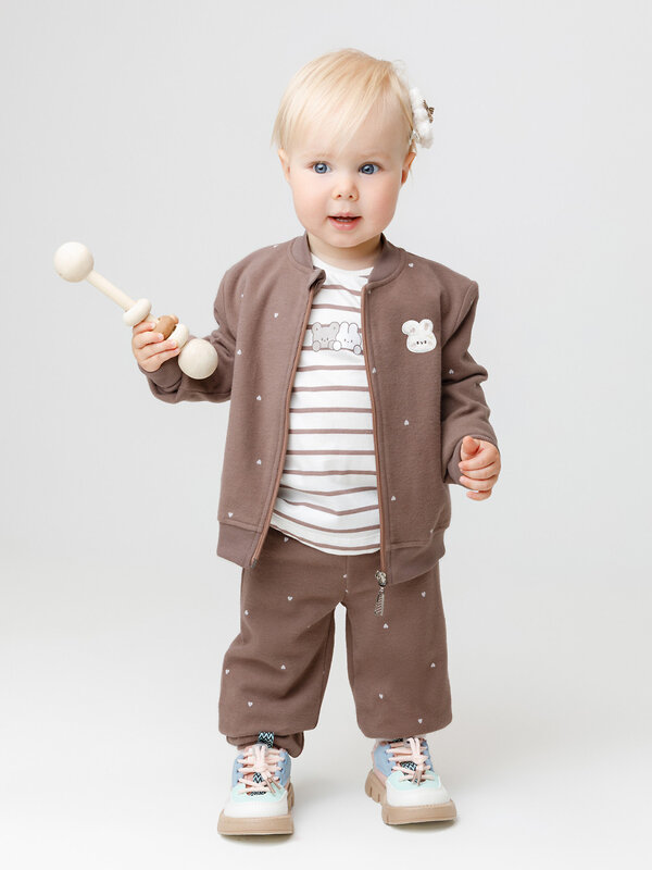 CROCKID Бомбер 571572 КР 302900 кофейный