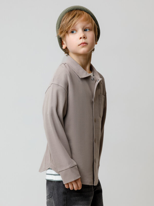 CROCKID Рубашка 571580 КР 302794 коричневый