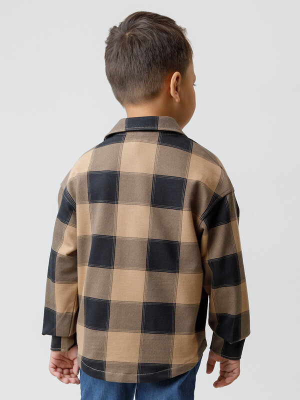 CROCKID Рубашка 571591 КР 302538 коричневый