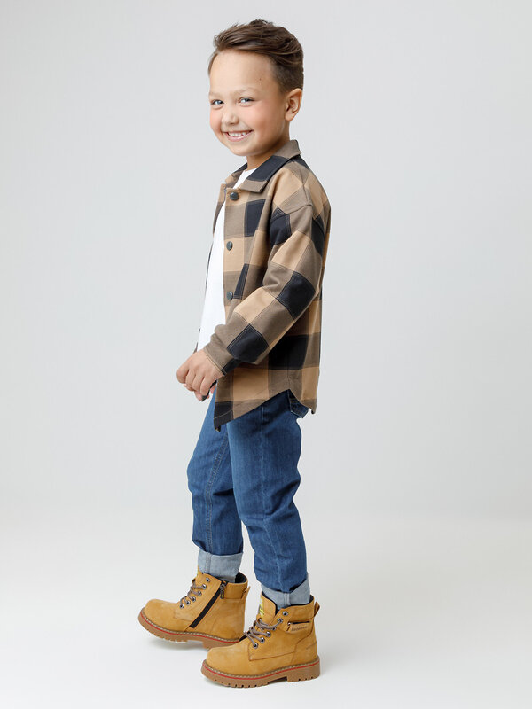 CROCKID Рубашка 571591 КР 302538 коричневый