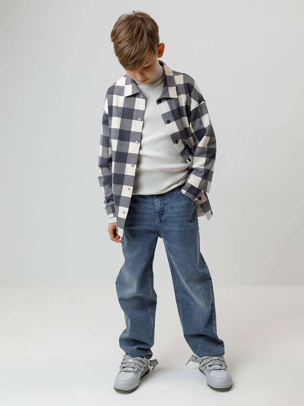 CROCKID Рубашка 571594 КР 302567 светло-бежевый 0783 Н026.1