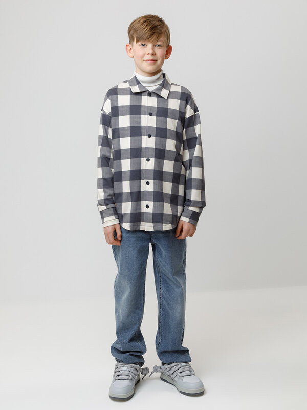 CROCKID Рубашка 571594 КР 302567 светло-бежевый 0783 Н026.1