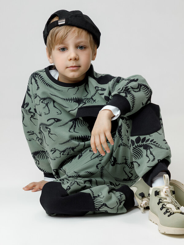 CROCKID Свитшот 571596 КР 302773 хаки