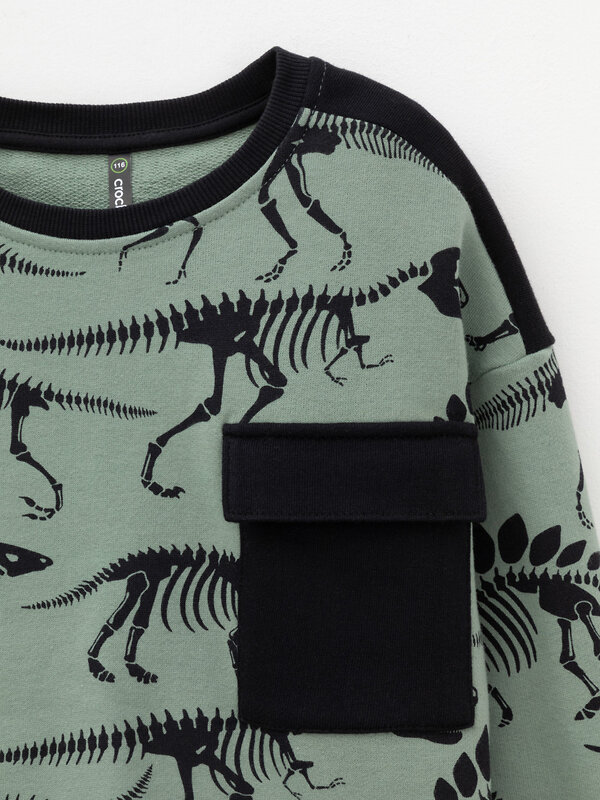 CROCKID Свитшот 571596 КР 302773 хаки