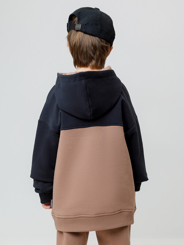 CROCKID Худи 571602 КР 302162 кофейный