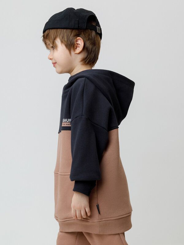 CROCKID Худи 571602 КР 302162 кофейный