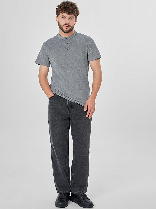 MARK FORMELLE Поло 571663 111697/1 двухцветный черный