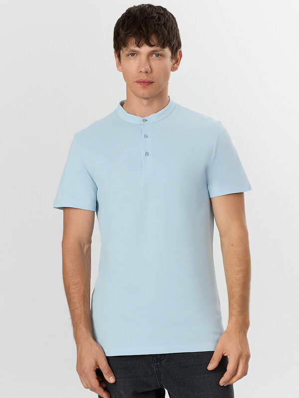 MARK FORMELLE Поло 571667 111697/1 серо -голубой