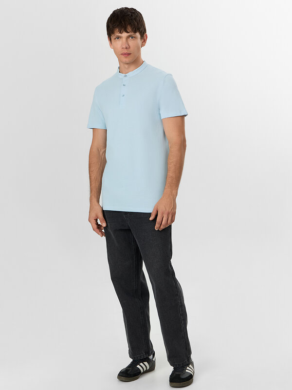 MARK FORMELLE Поло 571667 111697/1 серо -голубой