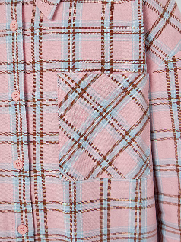 MARK FORMELLE Рубашка 571672 127981 голубая и розовая клетка