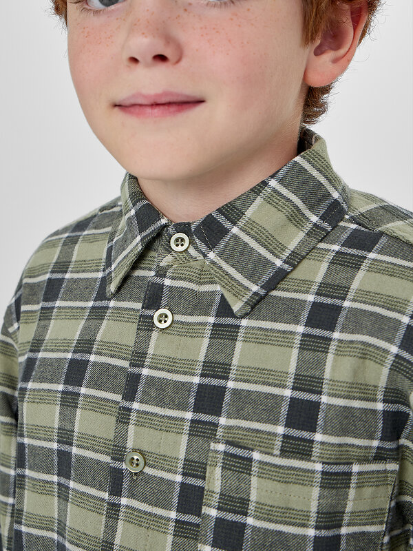 MARK FORMELLE Рубашка 571674 123484 зеленая клетка