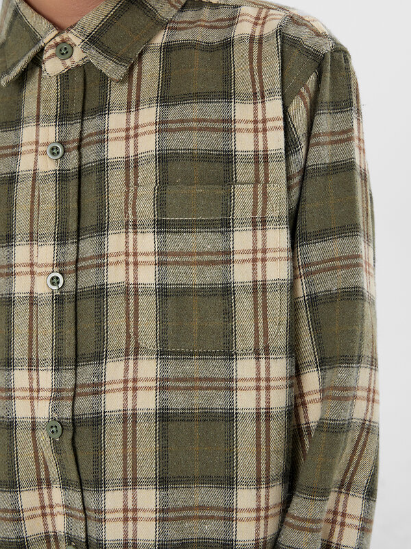 MARK FORMELLE Рубашка 571677 123490 зеленая клетка