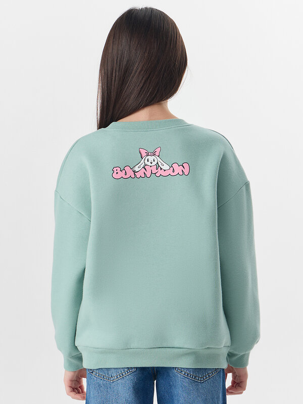 MARK FORMELLE Свитшот 571683 127958 шалфей +печать