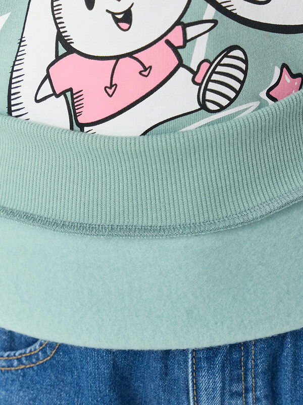 MARK FORMELLE Свитшот 571683 127958 шалфей +печать