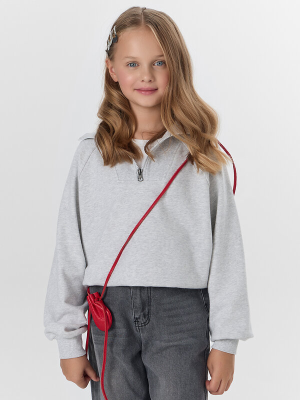 MARK FORMELLE Свитшот 571684 127970 серый меланж