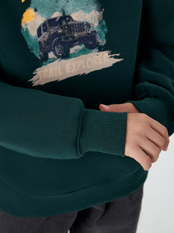 MARK FORMELLE Свитшот 571689 123431/1 пихта +печать