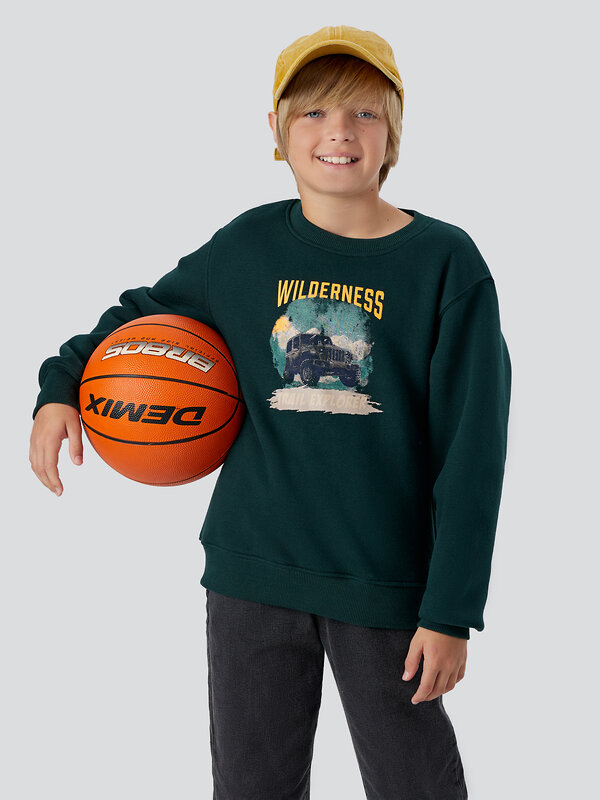 MARK FORMELLE Свитшот 571689 123431/1 пихта +печать