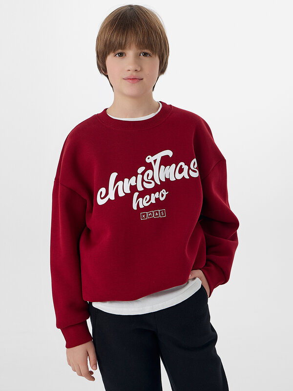 MARK FORMELLE Свитшот 571692 123437/1 т.бордовый +печать