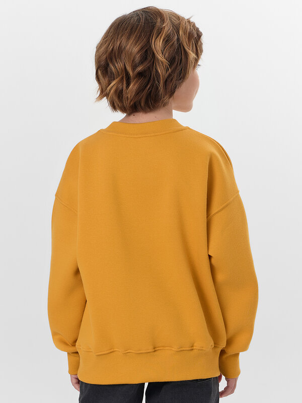 MARK FORMELLE Свитшот 571695 123487 охра +печать