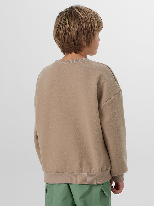 MARK FORMELLE Свитшот 571697 123489 серо -бежевый