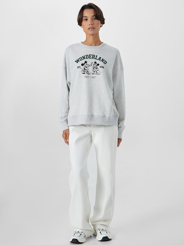 MARK FORMELLE Свитшот 571703 122813/1 серый меланж+печать