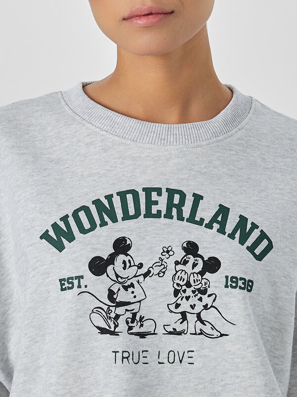 MARK FORMELLE Свитшот 571703 122813/1 серый меланж+печать