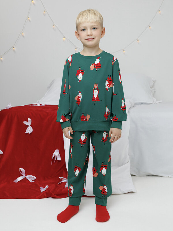 CROCKID Пижама 571711 К 1663 зеленый