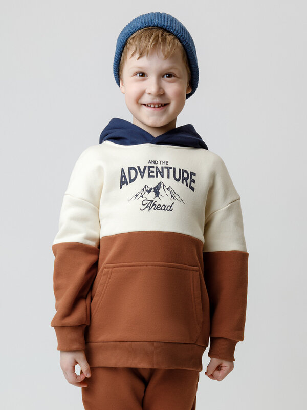 CROCKID Худи 571722 КР 302214 коричневый