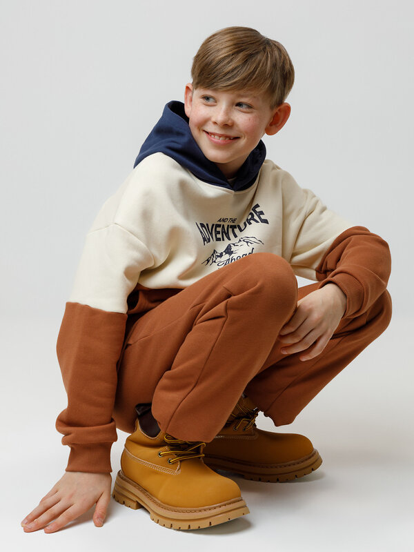 CROCKID Худи 571723 КР 302214 коричневый