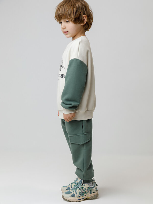 CROCKID Брюки 571726 КР 400861 зеленый