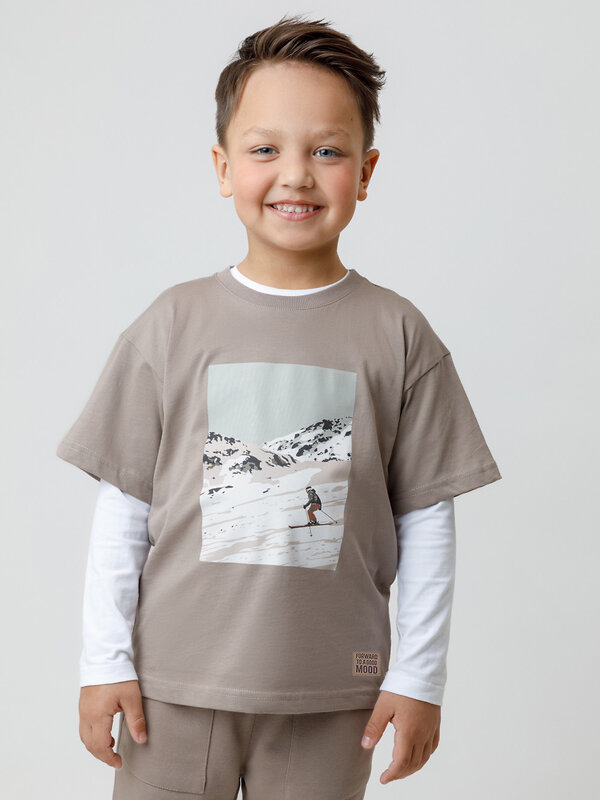 CROCKID Футболка 571728 КР 302799 коричневый