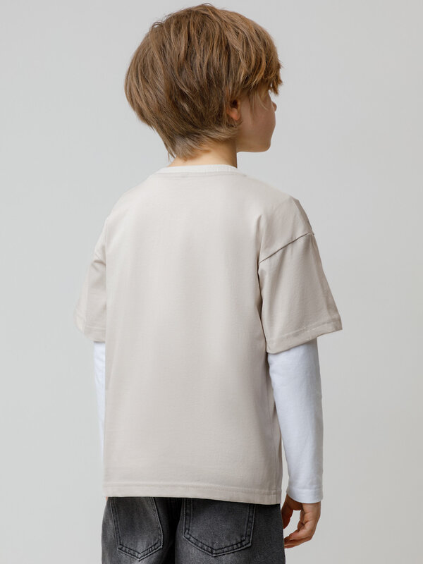 CROCKID Футболка 571731 КР 302799 бежевый