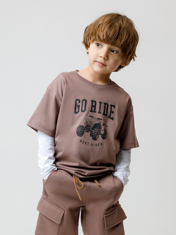 CROCKID Футболка 571733 КР 302917 коричневый