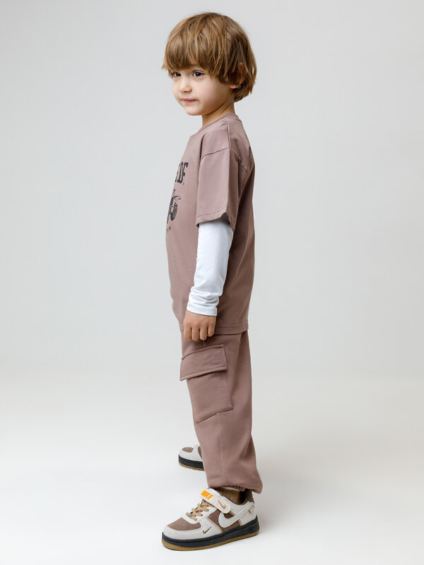 CROCKID Футболка 571733 КР 302917 коричневый