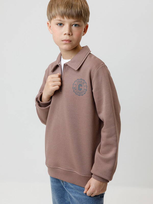 CROCKID Свитшот 571739 КР 302798 коричневый