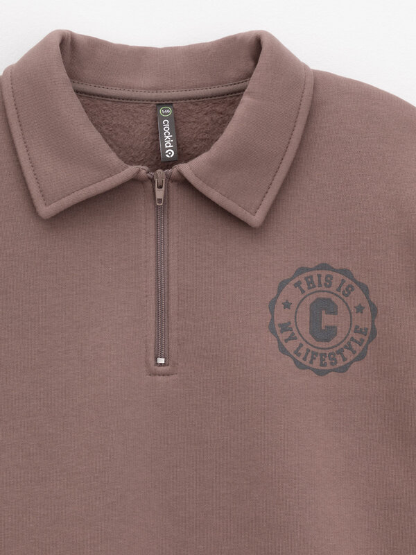 CROCKID Свитшот 571739 КР 302798 коричневый