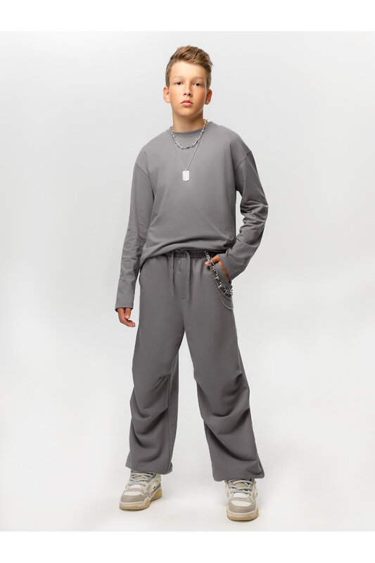 CUBBY Лонгслив 571742 КБ 302925 серый