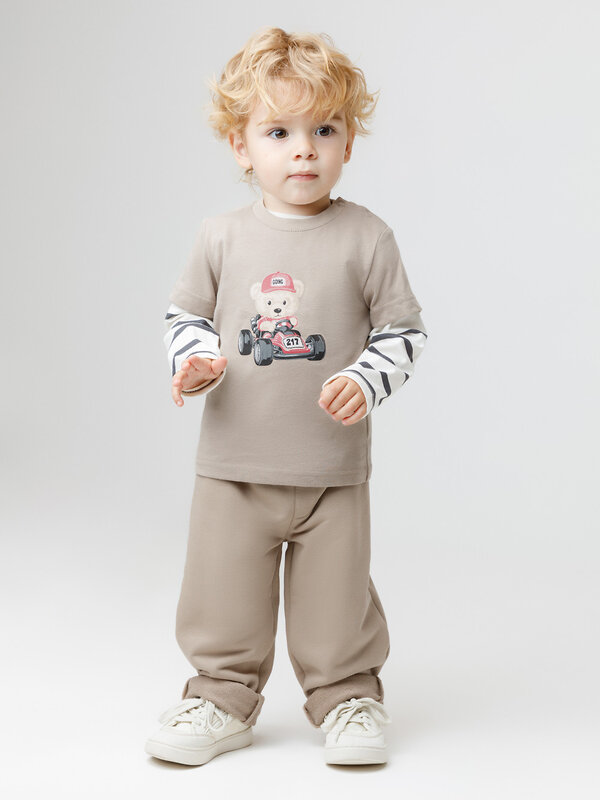 CROCKID Футболка 571745 КР 302907 бежевый