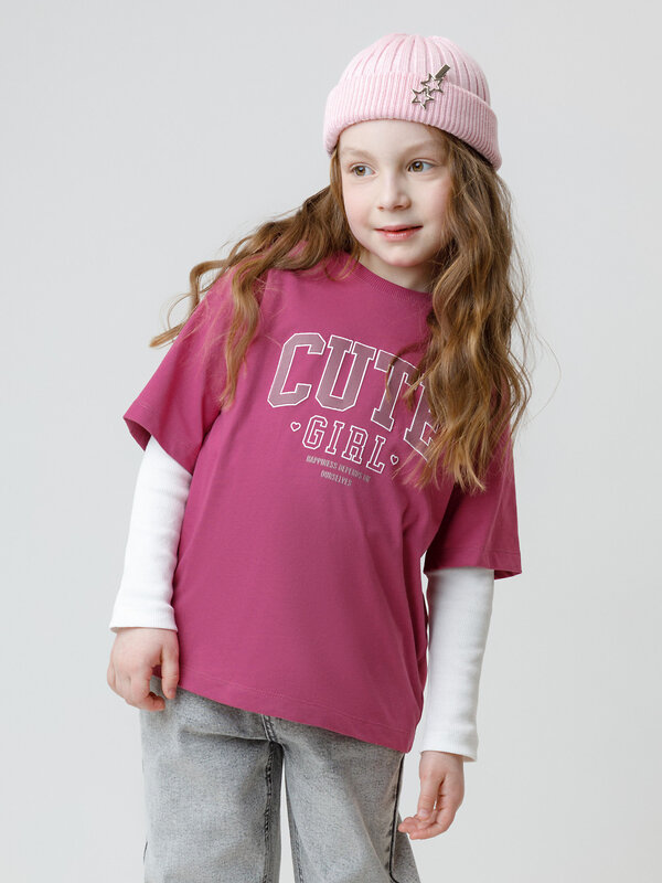 CROCKID Футболка 571754 КР 302877 бордовый