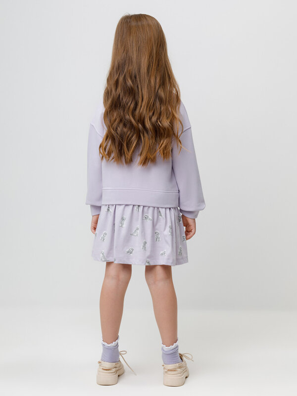 CROCKID Платье 571766 КР 5957 фиолетовый