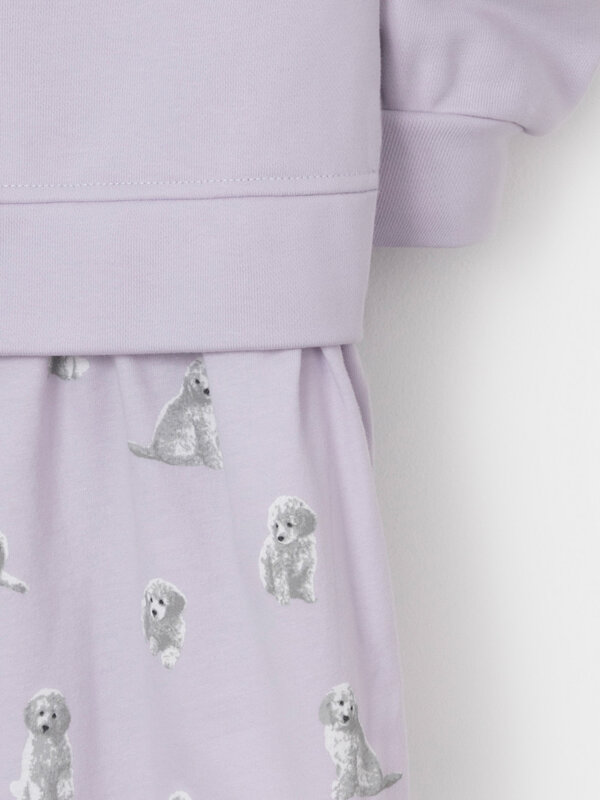 CROCKID Платье 571766 КР 5957 фиолетовый