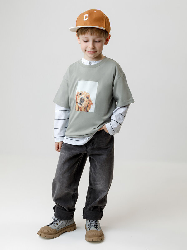 CROCKID Футболка 571772 КР 302915 хаки