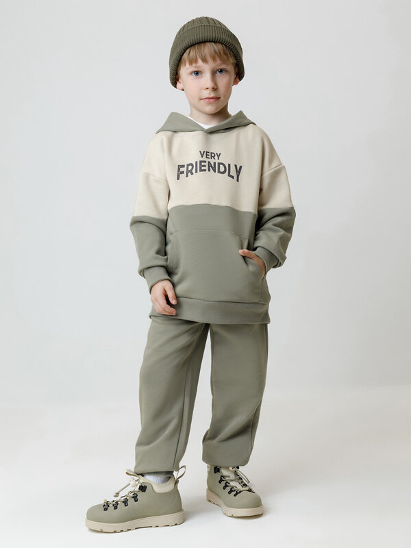 CROCKID Худи 571774 КР 302916 хаки