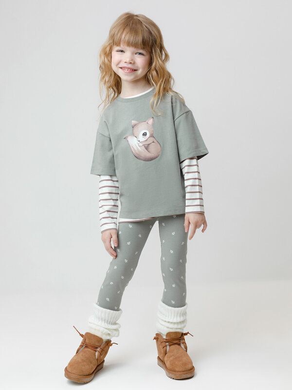 CROCKID Лосины 571775 КР 4074 хаки