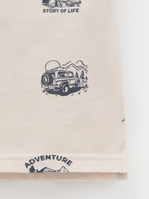 CROCKID Поло 571776 КР 302416 бежевый